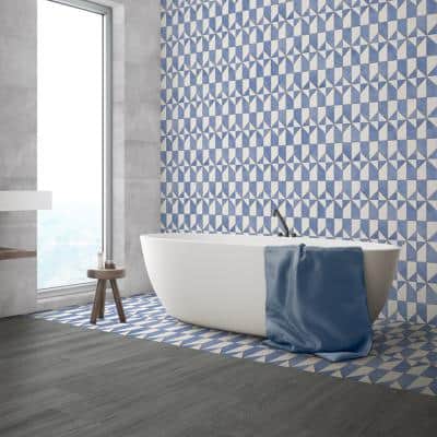 carrelege salle de bain bleu carreaux de ciment 25x25 azul mudejar belle epo