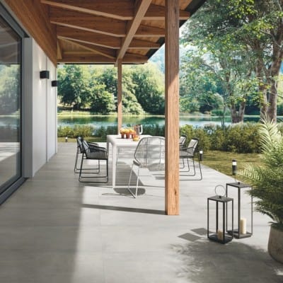 Carrelage extérieur effet béton ciré 60x120 Sward Grip Rectifié, Blade Monocibec