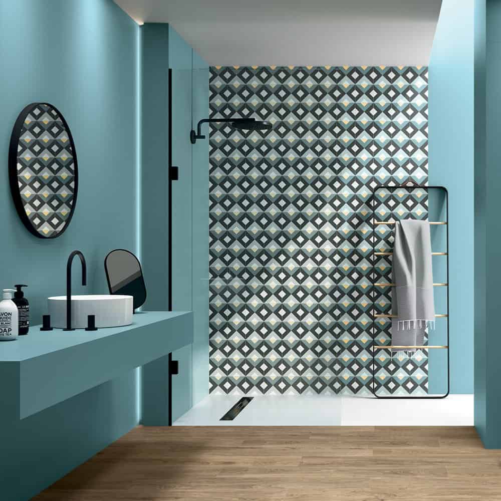 carrelage salle de bain carreaux ciment bleu 15x15 jasmine night carmen z 1