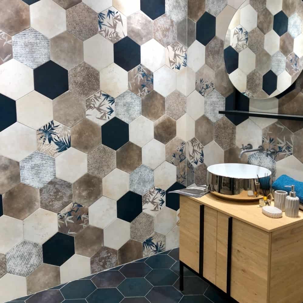 cir miami florida blue cersai salle de bain hexagonal 1