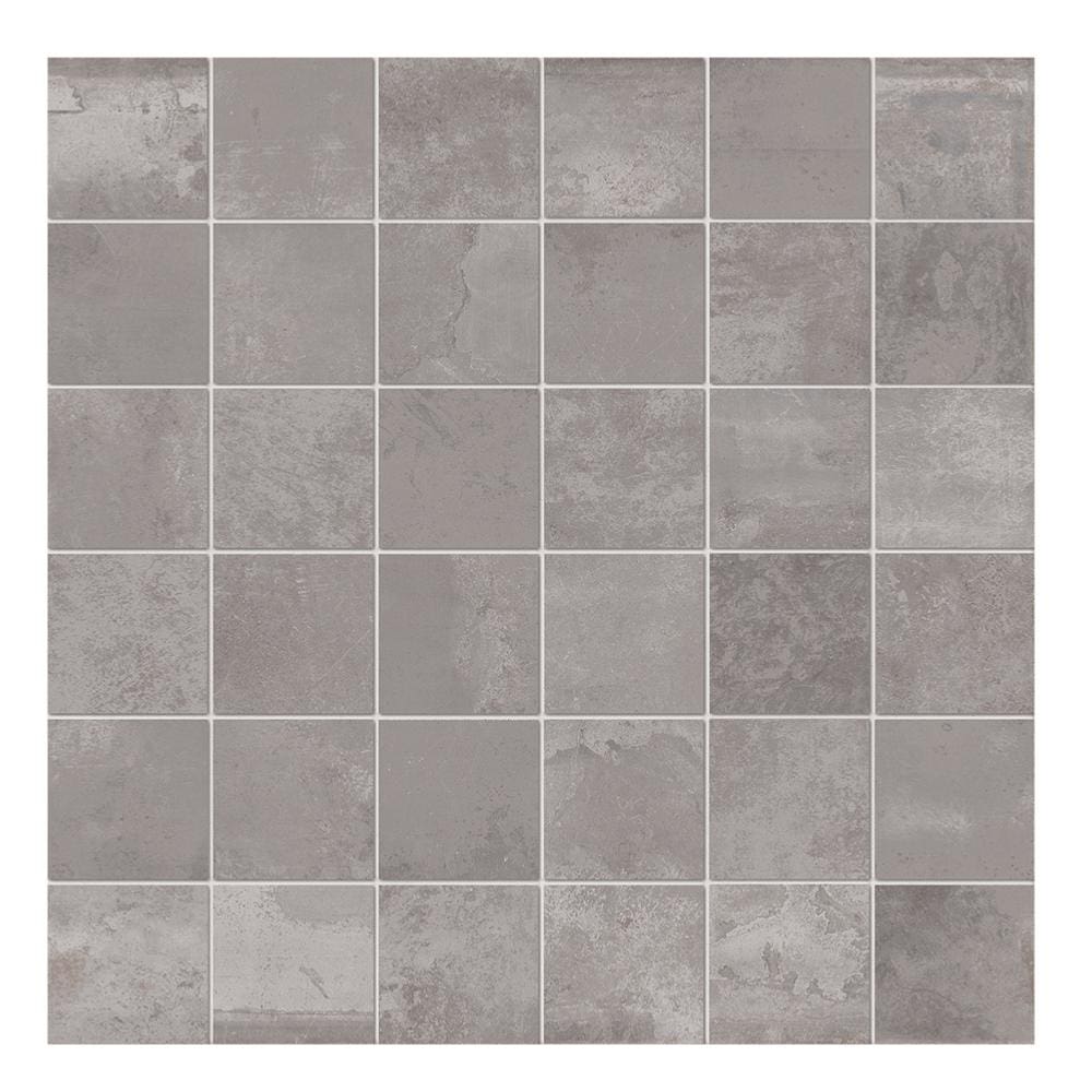 imola tube G acier gris mosaique salle de bain credence cuisine moncarro z 1