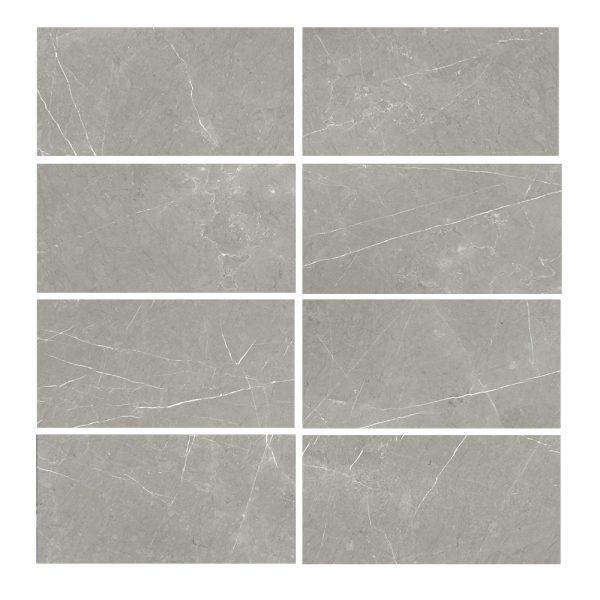 Carrelage ABK Alpes Raw Grey 60x120 Cm – Effet Marbre Italien, Résistant Et élégant