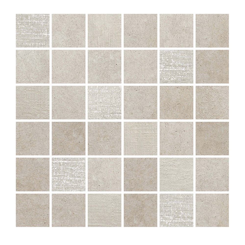 rondine loft beige mosaique salle de bain gres cerame z 1