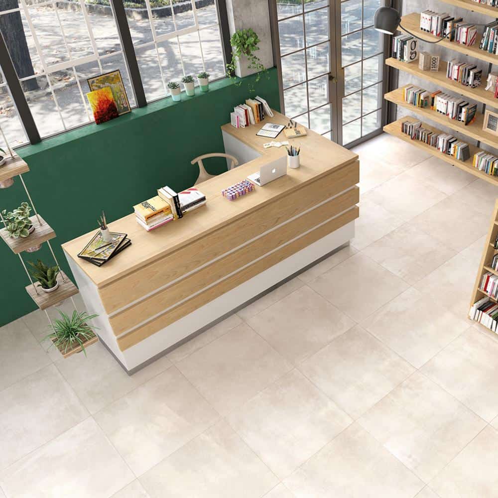 rondine volcano beige carrelage effet beton 60x60 moncarro z 1