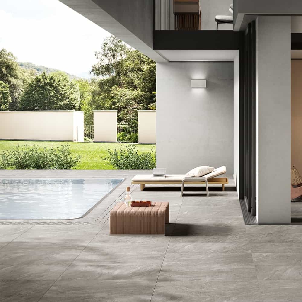 century stonerock ash stone 50x100 dalle 2cm gres cerame dalle sur plots pav 4