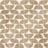 Carrelage effet Carreaux de ciment géométrique arrondi 11,5 x 11,5 cm Mat Veneta Terra Nanda Tiles