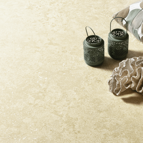 Carrelage Intérieur effet Travertin Beige 60 x 60 cm Mat Denizli Denizli La Platera (2)