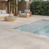 Carrelage Extérieur imitation Travertin Beige 60 x 120 cm Antidérapant Sand Crosscut Mykonos (2)
