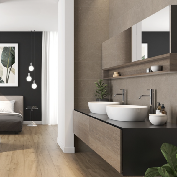 Carrelage Intérieur imitation Bois et parquet Beige 20 x 120 cm Mat Nuez Milena Argenta (5)