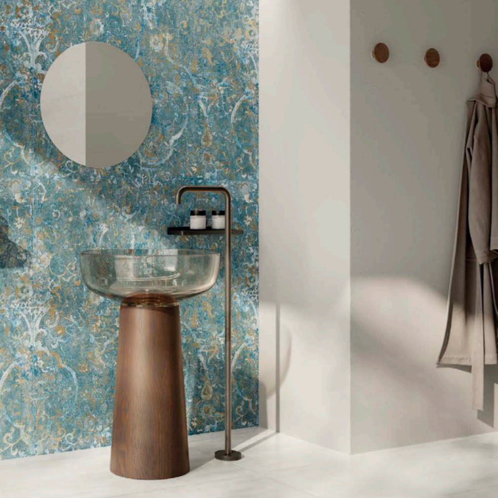 Carrelage Intérieur imitation Métal Gris 60 x 120 cm Mat Hero Bold Naxos (2)