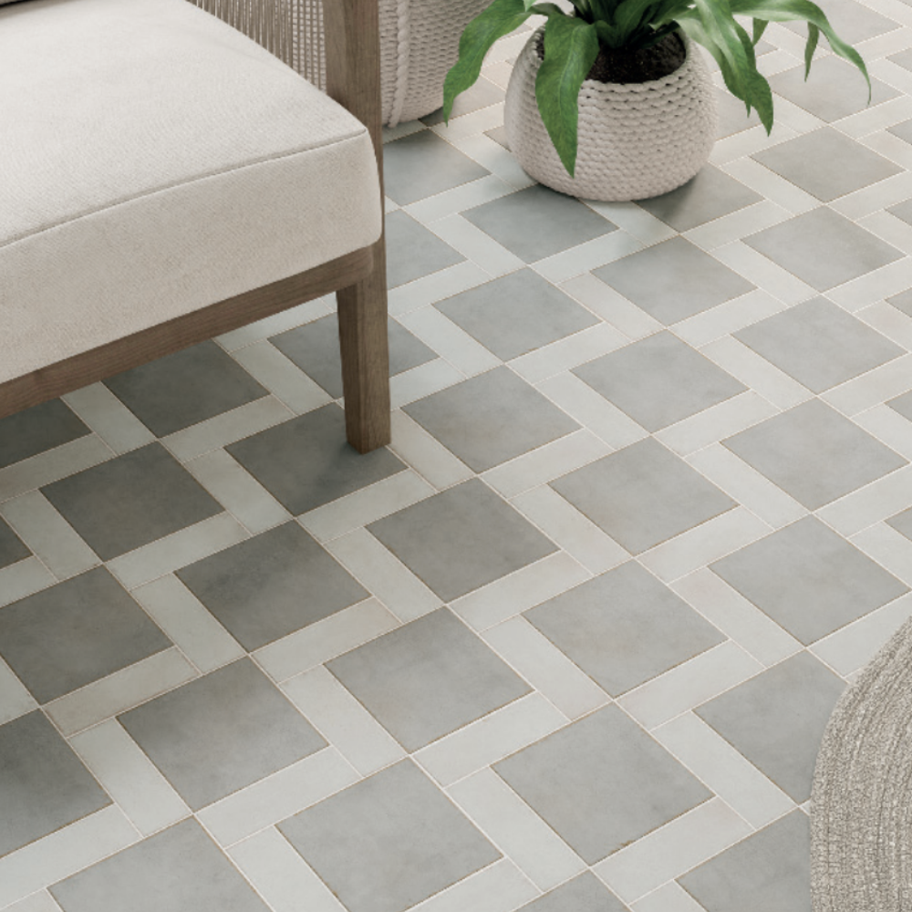Pottery Square Grey Pottery Natural