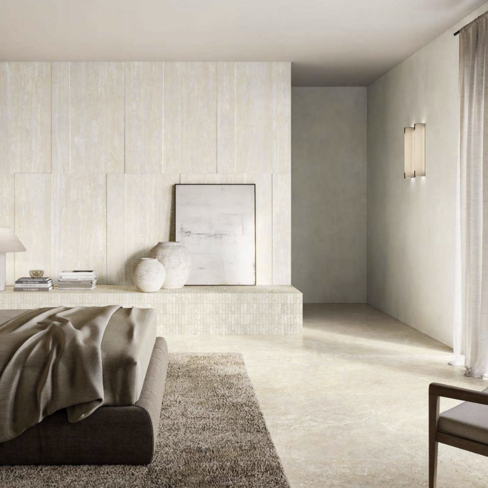 Beige Cross Cut