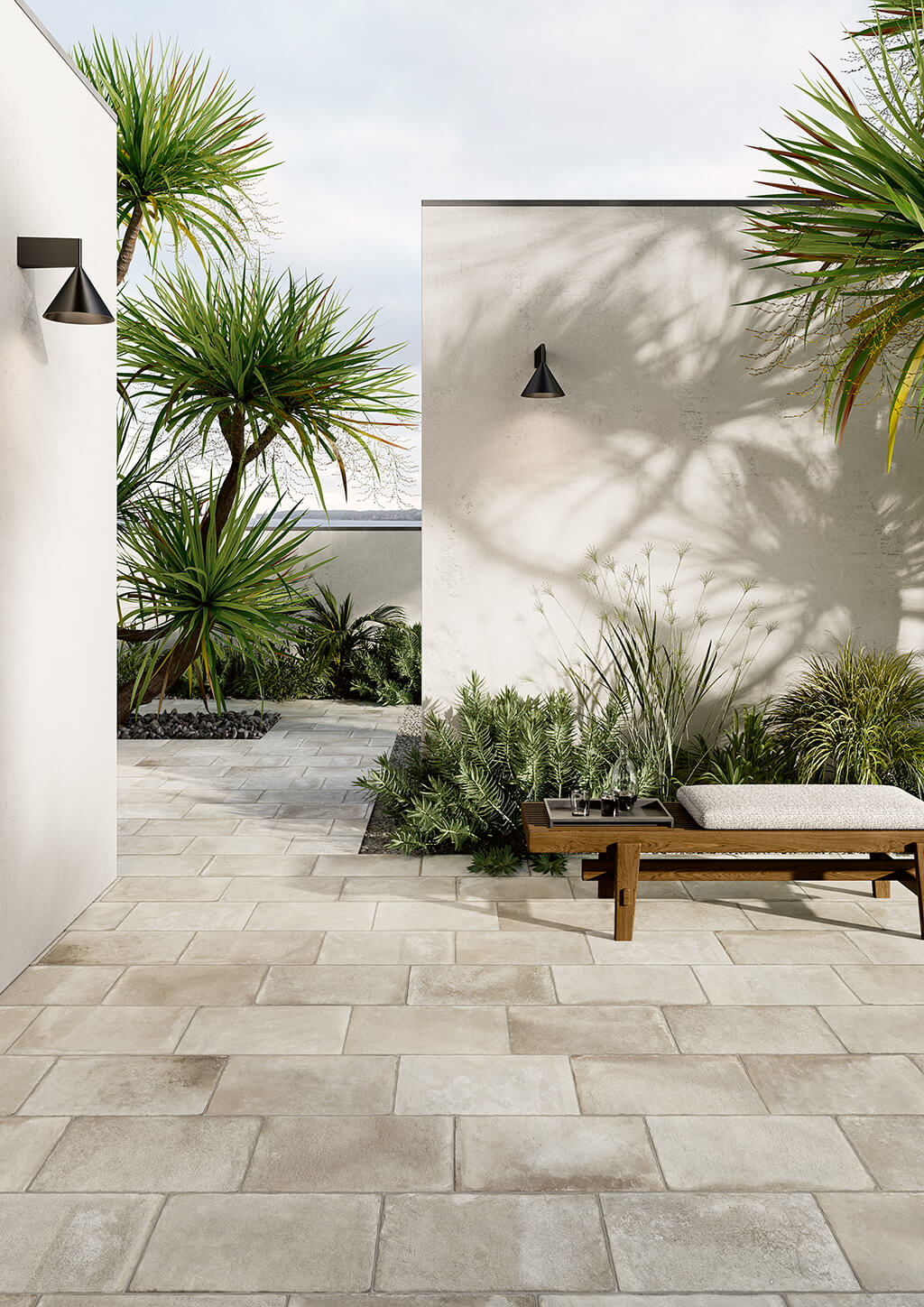 Ceramica Fioranese Petite Avorio 203x408 Esterno pavimenti per esterni 1