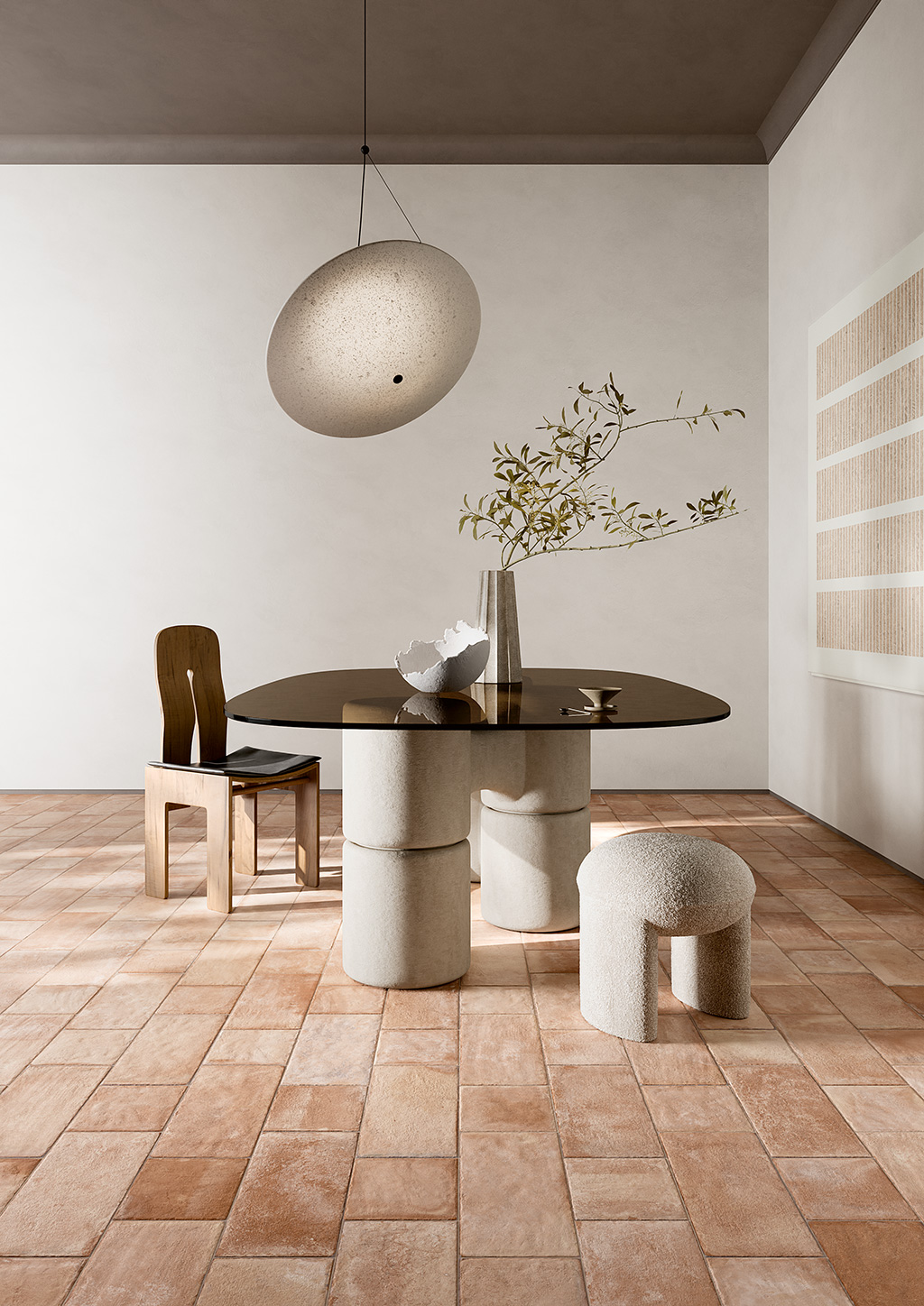 Ceramica Fioranese Petite Rosa 203x408 203x203 gres porcellanato effetto cotto